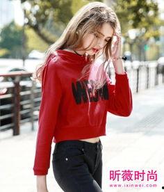 卫衣短款欧美辣妹视频